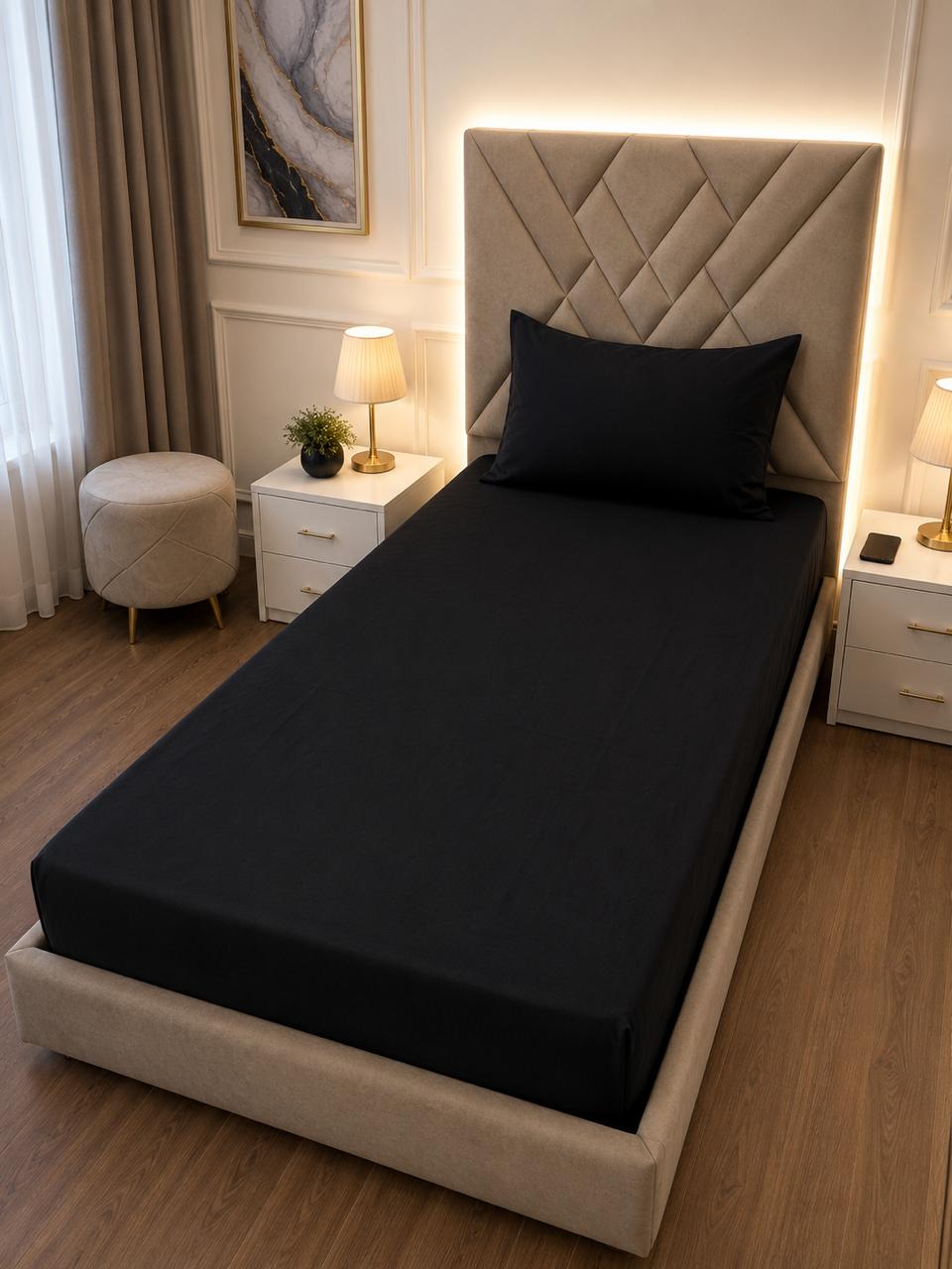 Drap housse une place - fraicheur et confort d'été