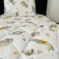 Couvre-lit Enfant “Aventure Spatiale” – Thème Astronaute