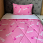 Couvre-lit Enfant “Barbie” – Rêves de Princesse ✨🩷