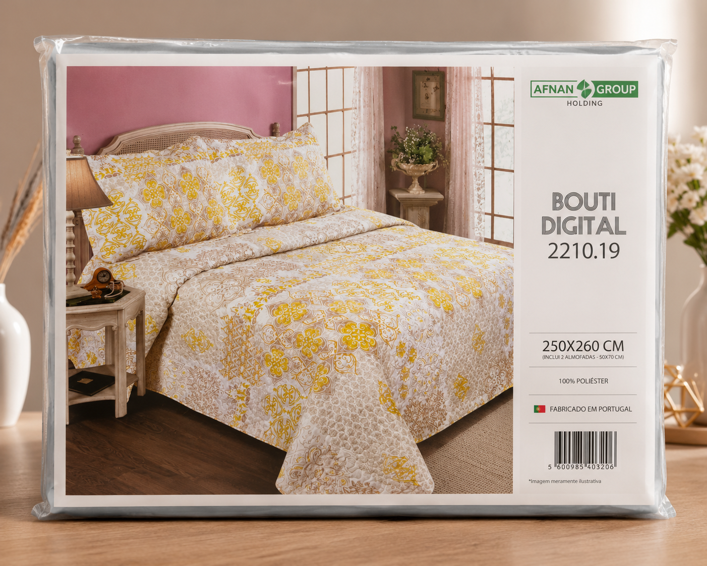 Couvre-lit Bouti Réversible – Élégance et Confort au Quotidien