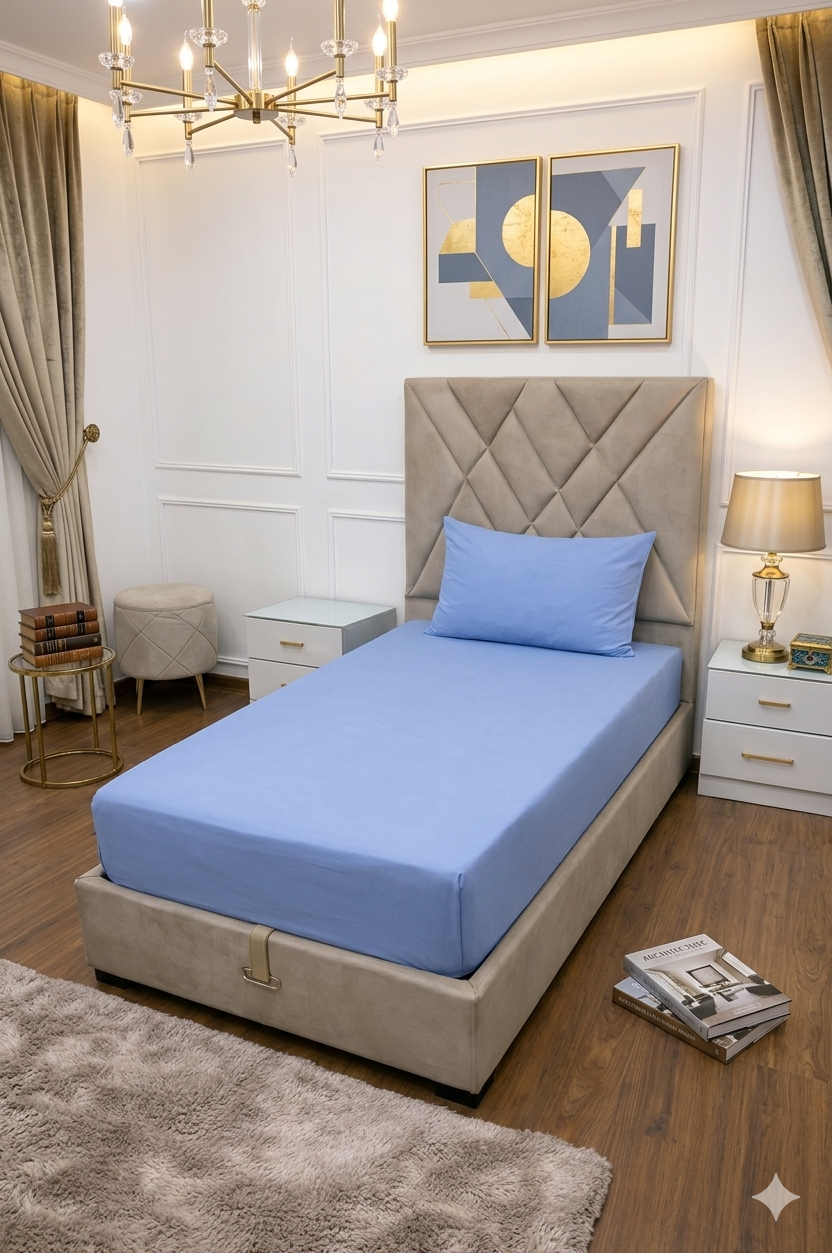 Drap housse une place – Fraîcheur et confort d’été