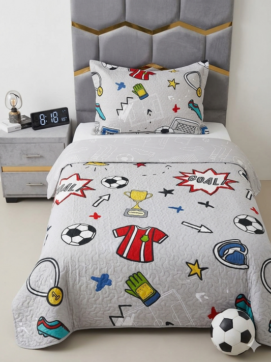 Couvre-lit enfant – Thème Football