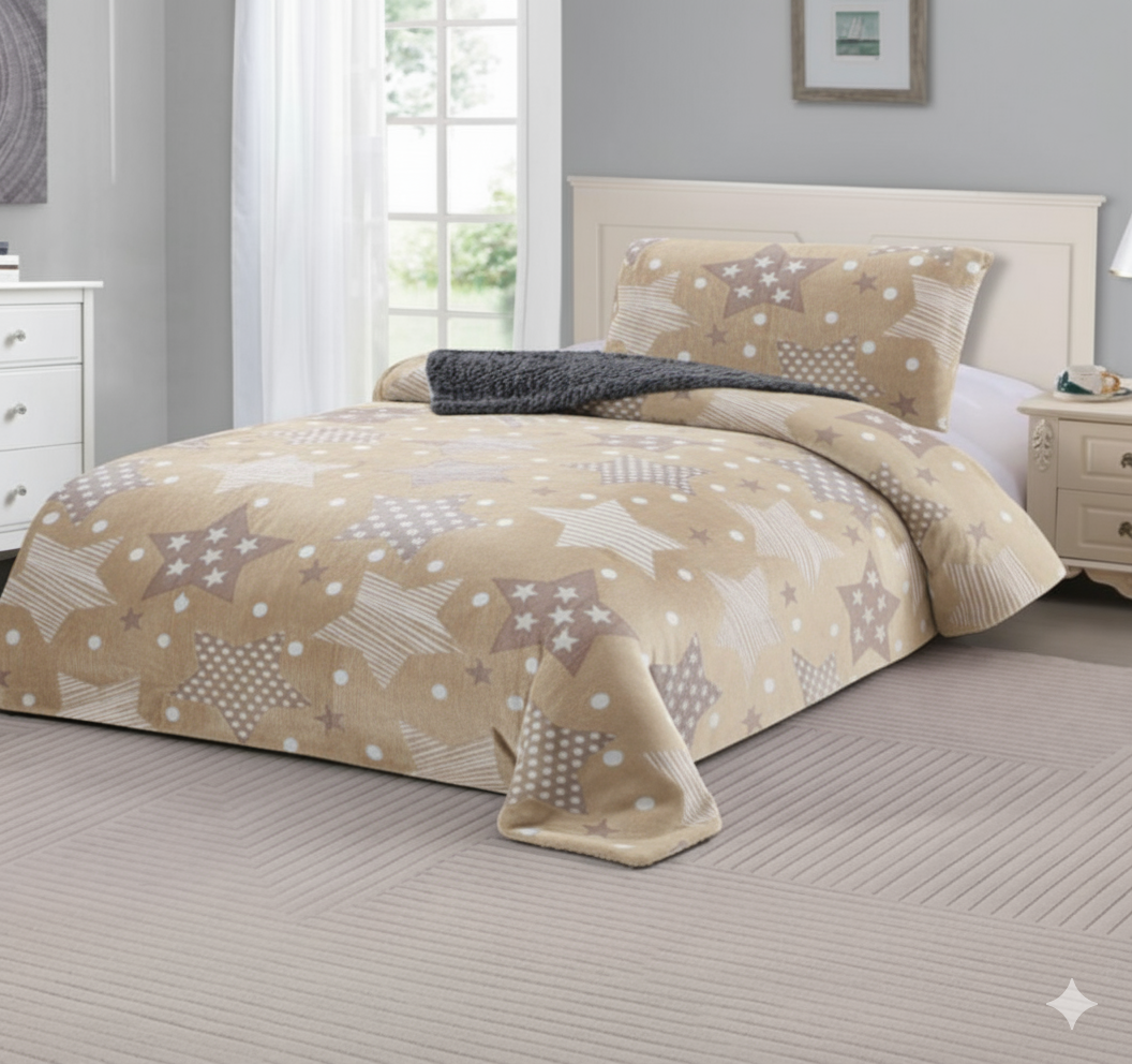 Couvre-lit d’hiver doux 1 place – SPR