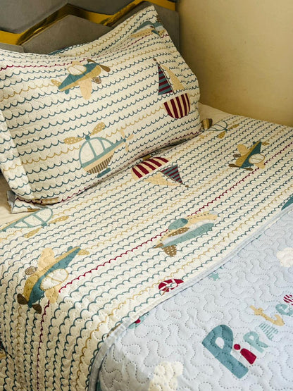 Couvre lit - thème pirate