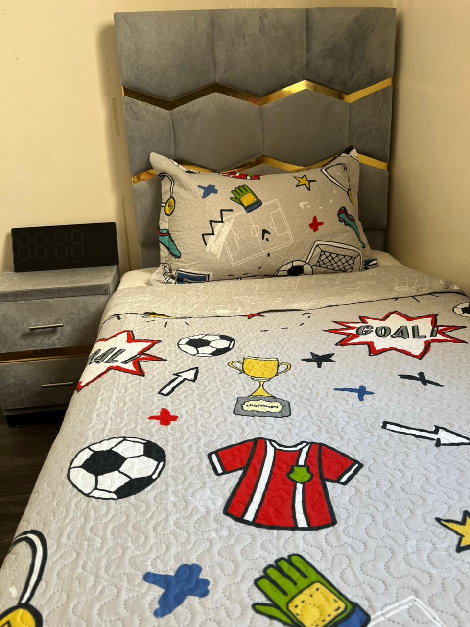 Couvre-lit enfant – Thème Football